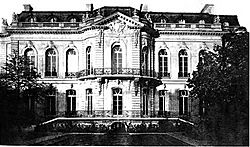 Archivo:Hôtel Porgès - Façade jardin