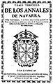 Juan José Ezquerro. 1717. T. III Anales