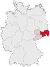 Lage des Regierungsbezirkes Dresden in Deutschland.GIF