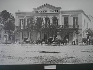 Archivo:Menger Hotel San Antonio Texas photo of histrical photo