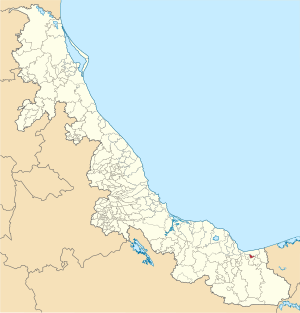 Mexico Veracruz Nanchital location map.svg
