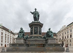 Archivo:Monumento al emperador Francisco I, Hofburg, Viena, Austria, 2020-01-31, DD 19