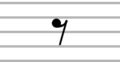 Music-eighthrest