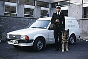 Northern Constabulary early livery - Ford Escort Dog Van (8396926030)