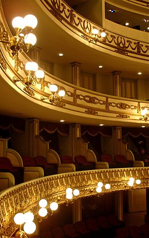 Archivo:Palcos primeros y segundos del Teatro Macedonio Alcalá.