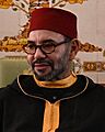 Pedro Sánchez se reúne con el rey de Marruecos, Mohamed VI (1) (cropped)
