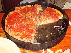 Archivo:Pizzeria Uno Chicago-style deep-dish pizza