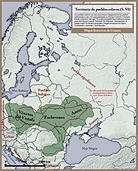 Archivo:Pueblos eslavos siglo VI mapa historico