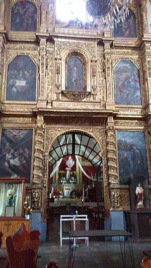 Archivo:Retablo Iglesia del Divino Salvador, San Salvador el seco, Puebla, Mexico