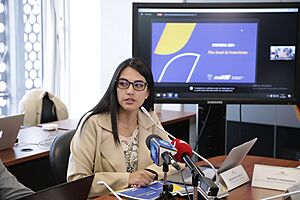 Archivo:Sariha Moya COMISIÓN DE RÉGIMEN ECONÓMICO. ECUADOR, 01 DE MARZO DEL 2024