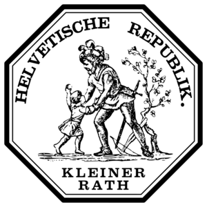 Archivo:Siegel Helvetische Republik Kleiner Rath