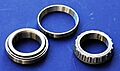 Tapered steering head bearings