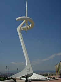 Torre de comunicacions de Montjuic1 - Barcelona (Catalunya).jpg