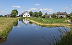 Tussen Ottoland en Vuilendam, zicht op boerderij in de polder IMG 9393 2021-06-13 12.58