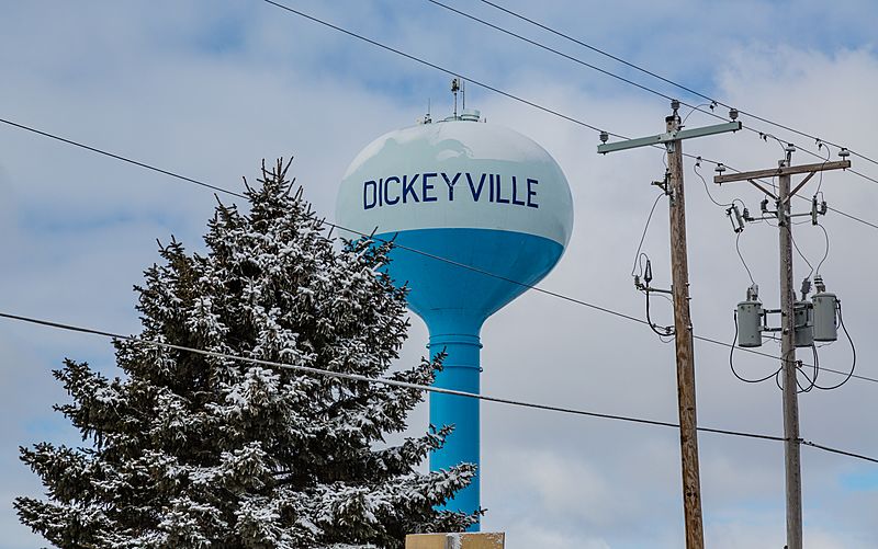 Archivo Watertower in Dickeyville, Wisconsin (2016)