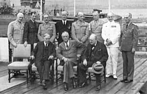 Archivo:1943 Conference at Quebec