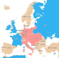 Alianzen in Europa 1914-es