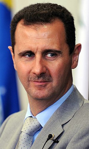 Archivo:Bashar al-Assad (cropped)