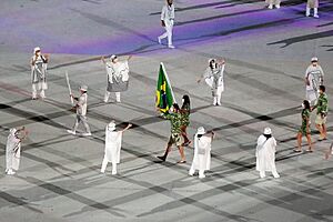 Archivo:Brazil at the 2020 Summer Olympics Parade of Nations