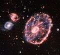 Cartwheel Galaxy (NIRCam and MIRI Composite Image) (weic2211a)