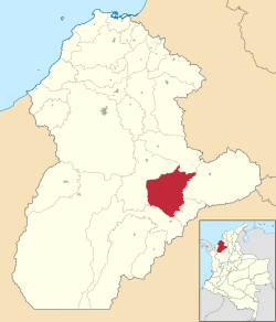 Buenavista ubicada en Córdoba (Colombia)