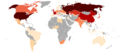 Countries with weapons-usable highly enriched uranium
