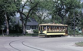 FortCollinsBirney streetcar MountainAve.jpg