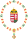 Generic Coat of Arms of the President of Hungary (Order of Isabella the Catholic.svg