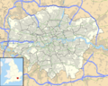 Greater London UK location map 2