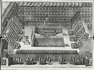 Archivo:Gregorio Fosman-auto de fe del tribunal de la inquisición-madrid-1680