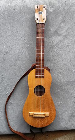 Guitarra de son o requinto jarocho de cuatro cuerdas 01