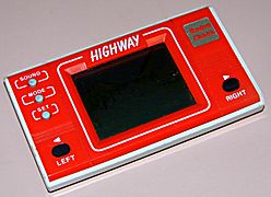 Highway by Radio Shack, Model 60-2222, Made In China, Circa 1988 (LCD Electronic Handheld Game)