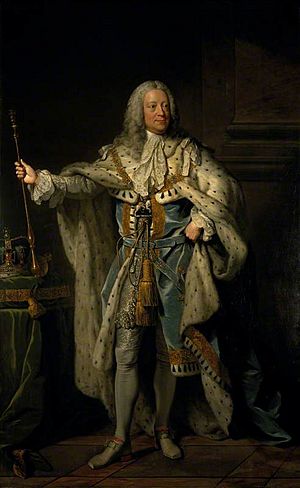Archivo:John Shackleton (d.1767) - George II (1683–1760), Reigned 1727–1760 - PG 221 - National Galleries of Scotland