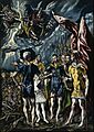 Jorge Manuel Theotocopoulos - The Martyrdom of Saint Maurice - Google Art Project