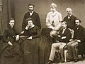Krupp family with friends- 1868