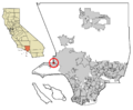 LA County Incorporated Areas Hidden Hills highlighted