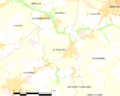 Map commune FR insee code 29047