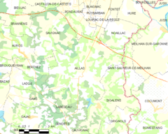 Map commune FR insee code 33002.png
