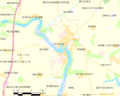 Map commune FR insee code 80620