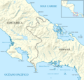 Mapa de la frontera Costa Rica-Panamá (1914)