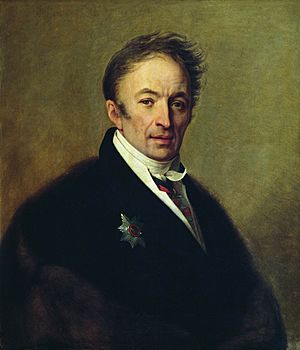 Nikolay Karamzin by Alexey Venezianov (1828, National Pushkin Museum).jpg