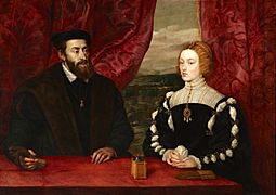 Peter Paul Rubens - Charles V and the Empress Isabella - WGA20379