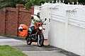Postie on motorbike - chadstone