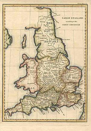 Archivo:Saxon England according to the Saxon Chronicle