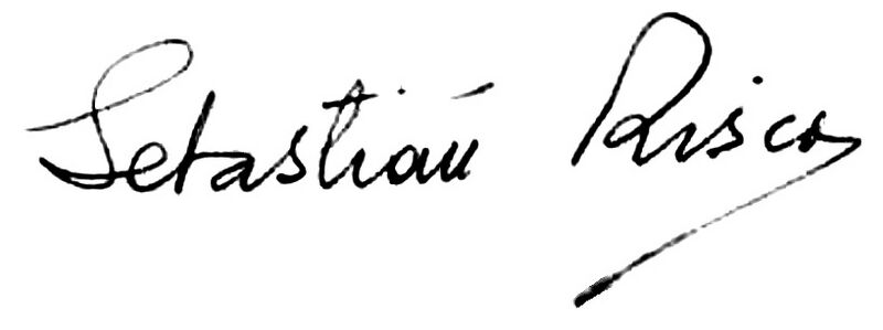 Sebastián Martínez-Risco Macías, firma