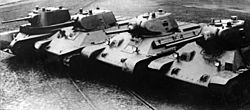 Archivo:T-34 prototypes