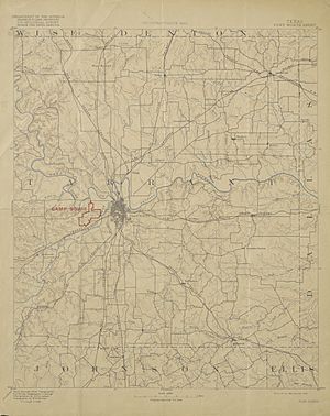 Archivo:USGS Reconnaissance Map of Tarrant County, Texas 1918 (1894 edition) UTA