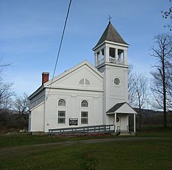 White Creek Historic District Methodist (Baptist) Church Nov 10.jpg