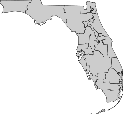 1.º distrito ubicada en Florida