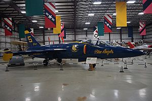 Archivo:Air Zoo December 2019 132 (Grumman F11F Tiger)